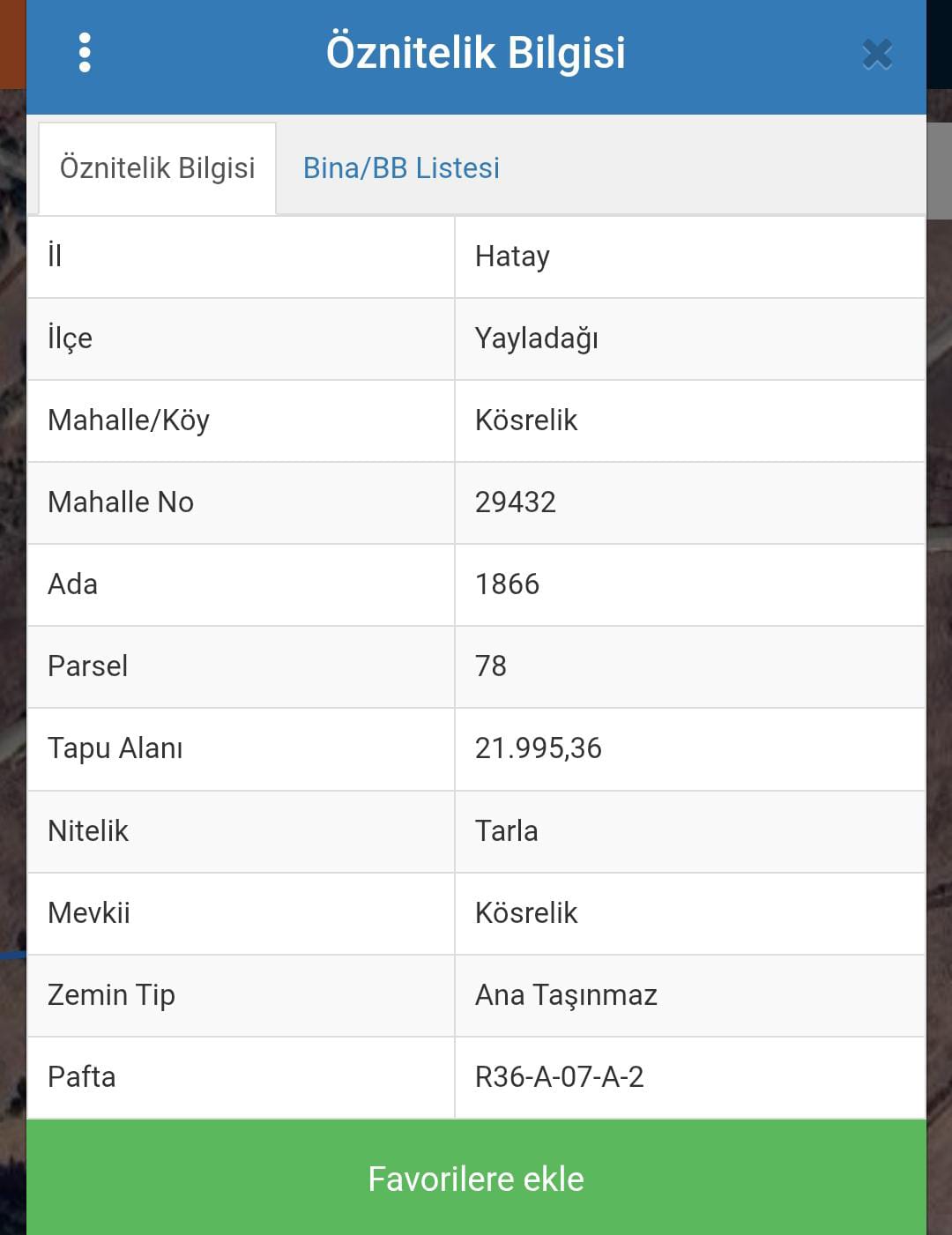 Hatay Yayladağı İlçesinde Mükemmel Konumlu Parsel   21.995 M²